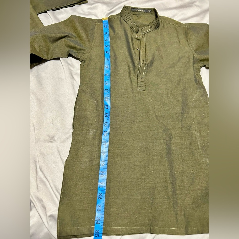 Ededrobe Boys Green Waist Coat Suit - Picture 9 of 10